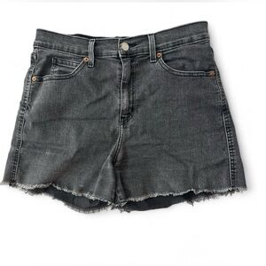 Signature by Levi Strauss Women's Dark Gray Jean Shorts